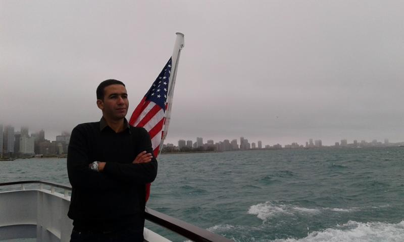 Mohamed is grateful to have experienced one month of professional development in Chicago. 