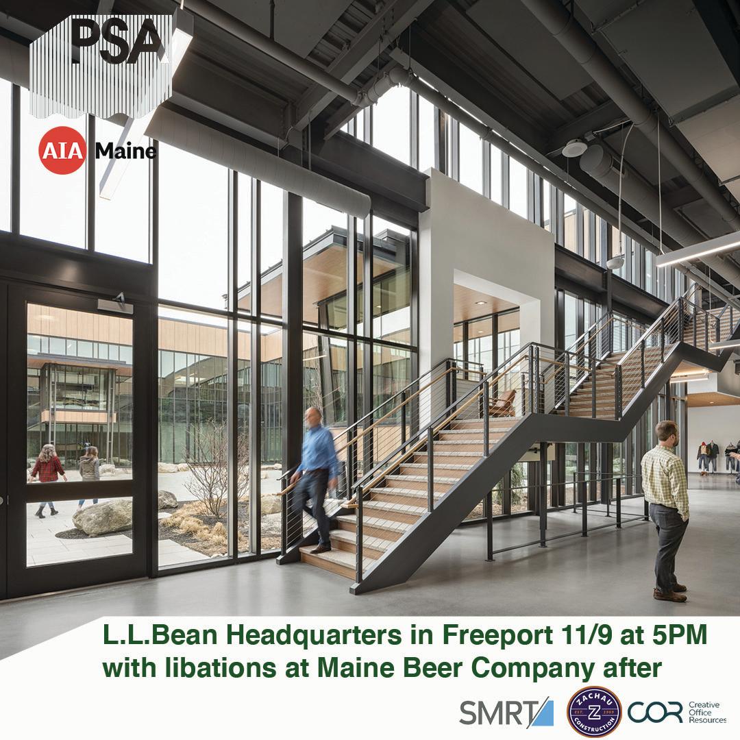 L.L.Bean Headquarters Tour + Pour (at Maine Beer after)