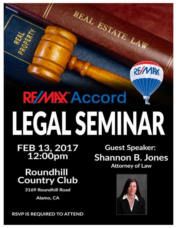 Shannon Jones Legal Seminar