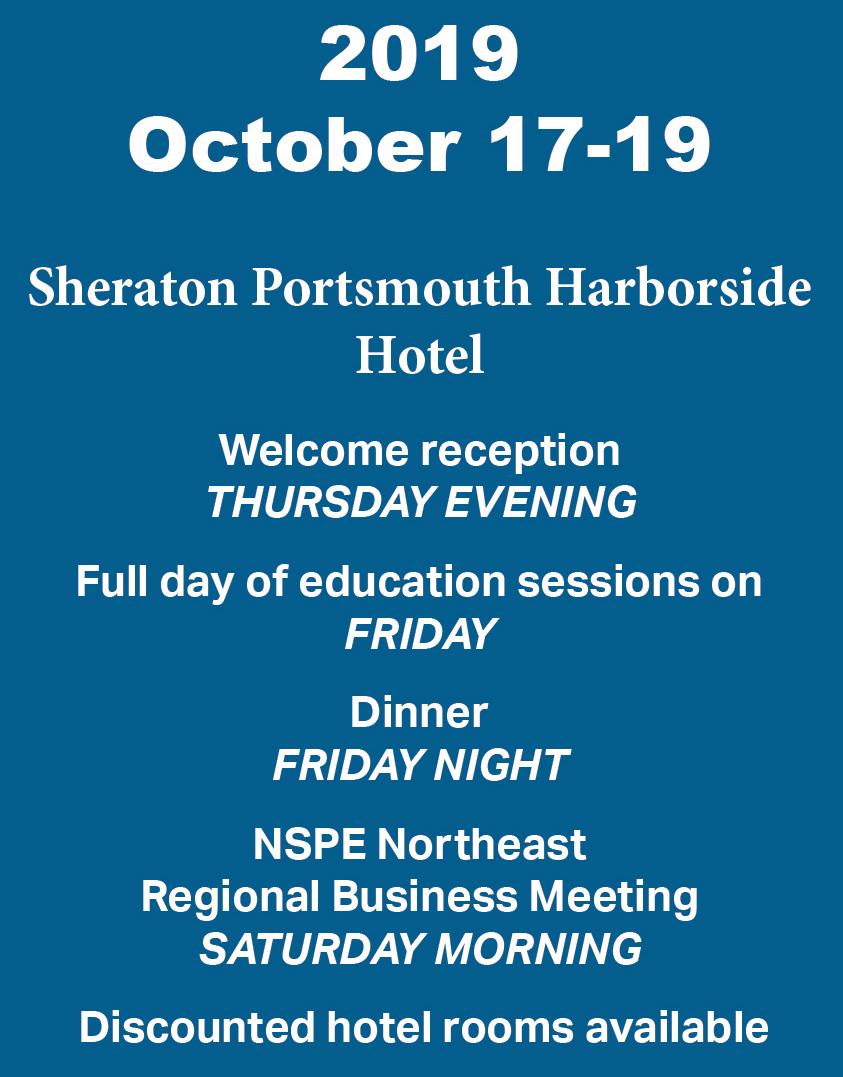 2019 northeast regional meeting national society of professional engineers