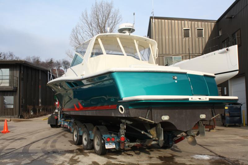 Tiara 35' Paint Job