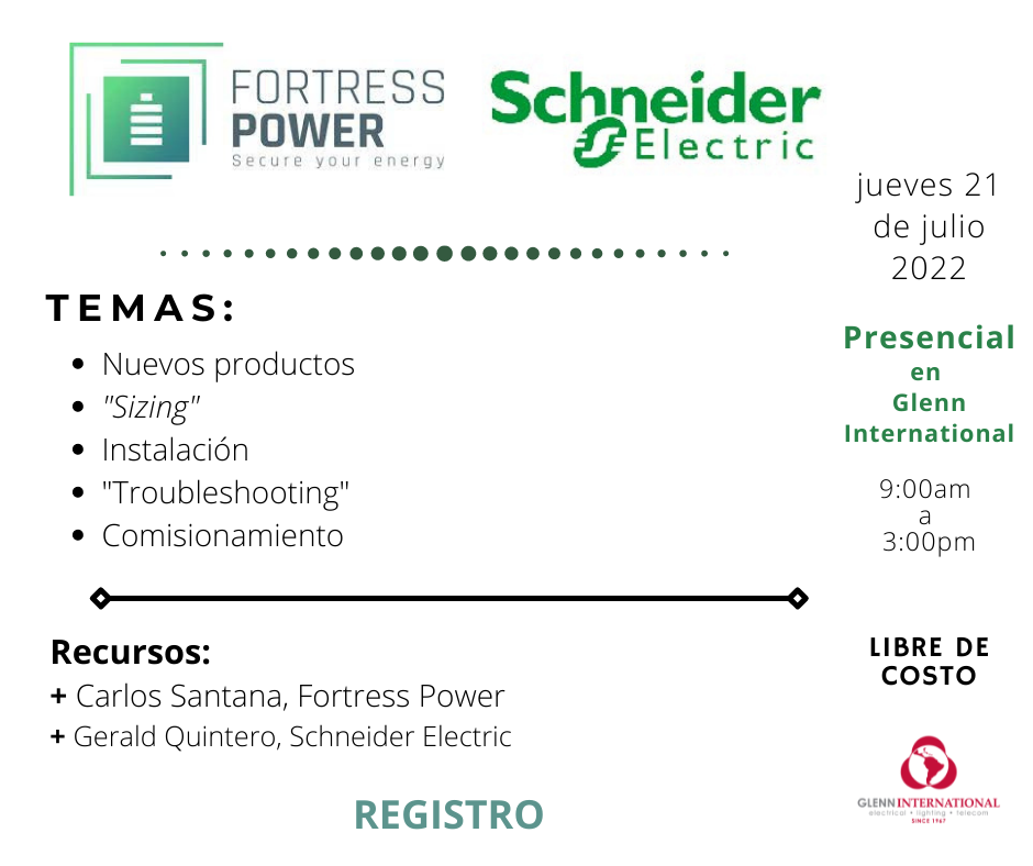Schneider Electric & Fortress Power Schneider Electric & Fortress Power