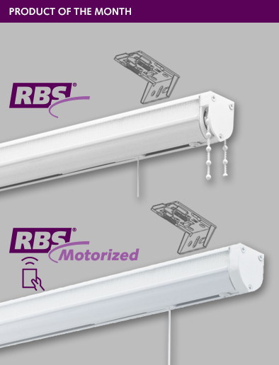 RBS and RBS MOTORIZED WITH HIDDEN BRACKET