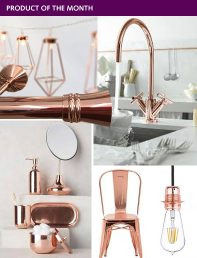 PRODUCT OF THE MONTH - Rose Gold Finish