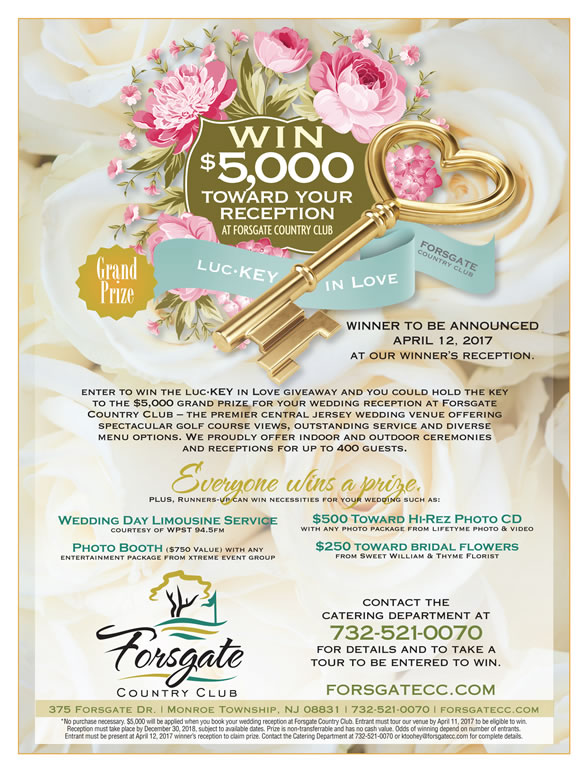 Forsgate Country Club Bridal Show