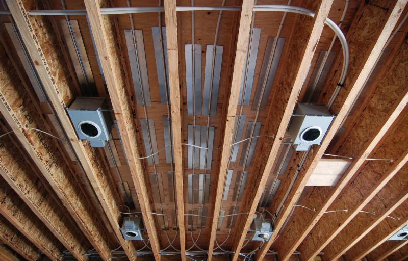 Radiant Heat Review Tips For Log Home Installations Katahdin Cedar Log Homes