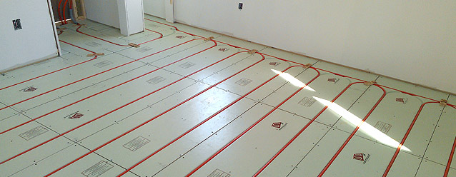 radiant heat system design radiant heat system design