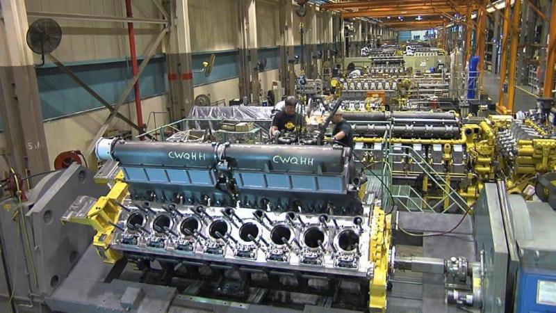 MCA Tour of Caterpillar Lafayette Engine Center