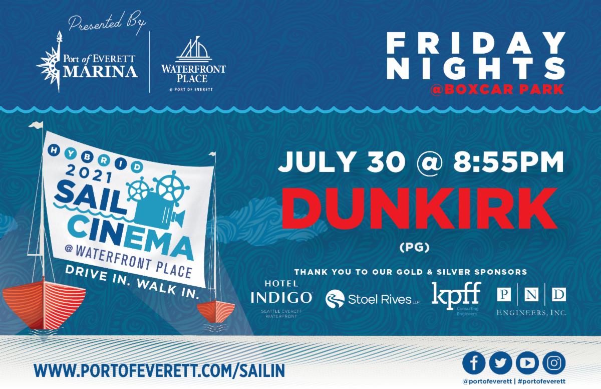 Port of Everett SailIn Cinema Dunkirk
