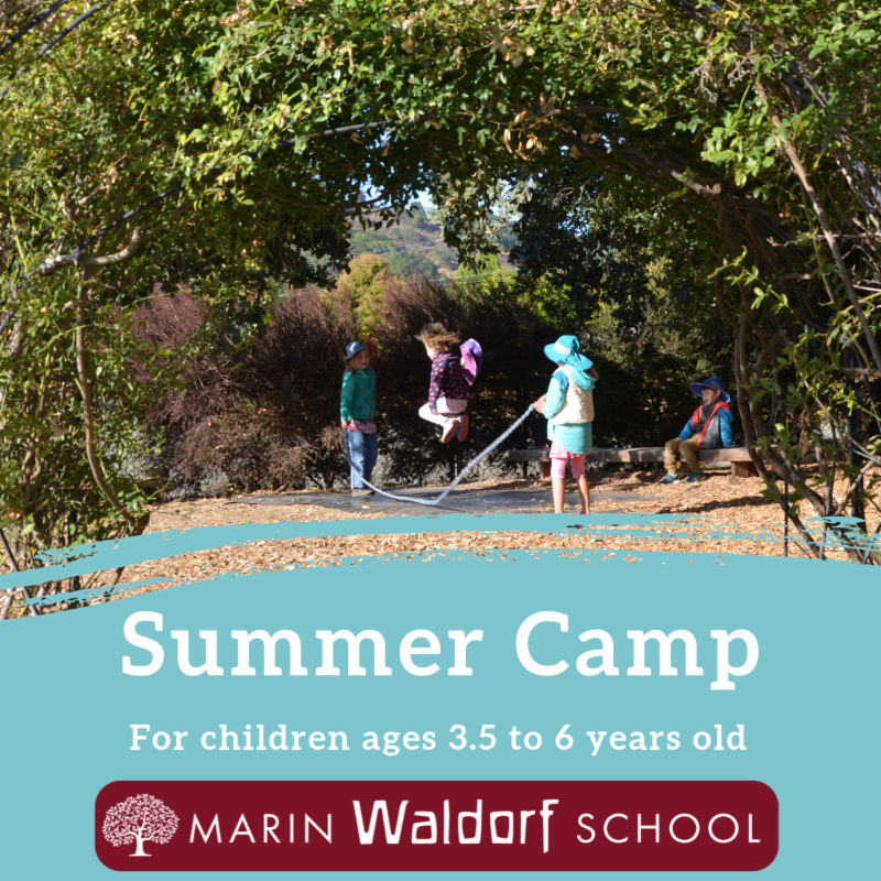 Wait List Summer Camp 2019 at Marin Waldorf Week 1 June 24 28