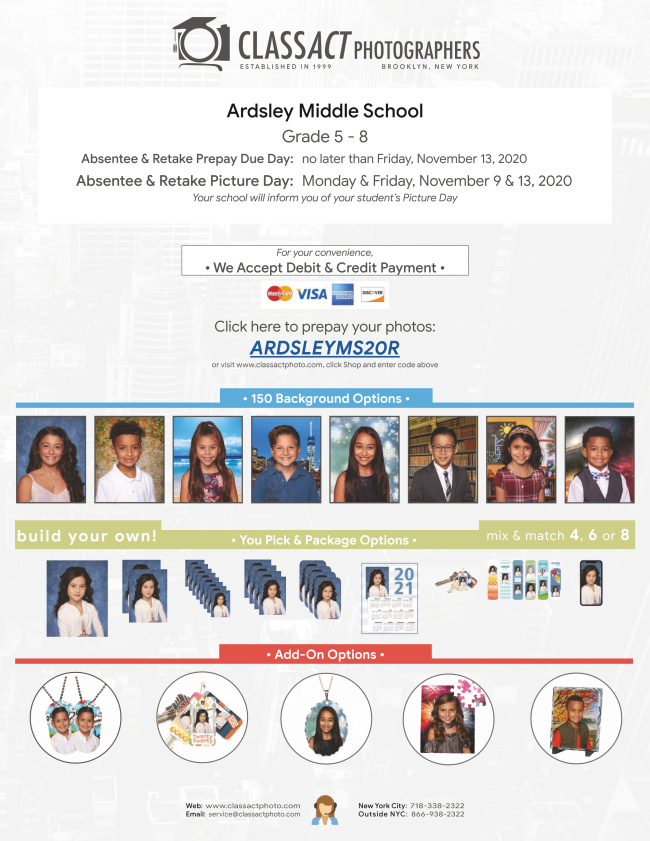 AMS Photo Retake Information