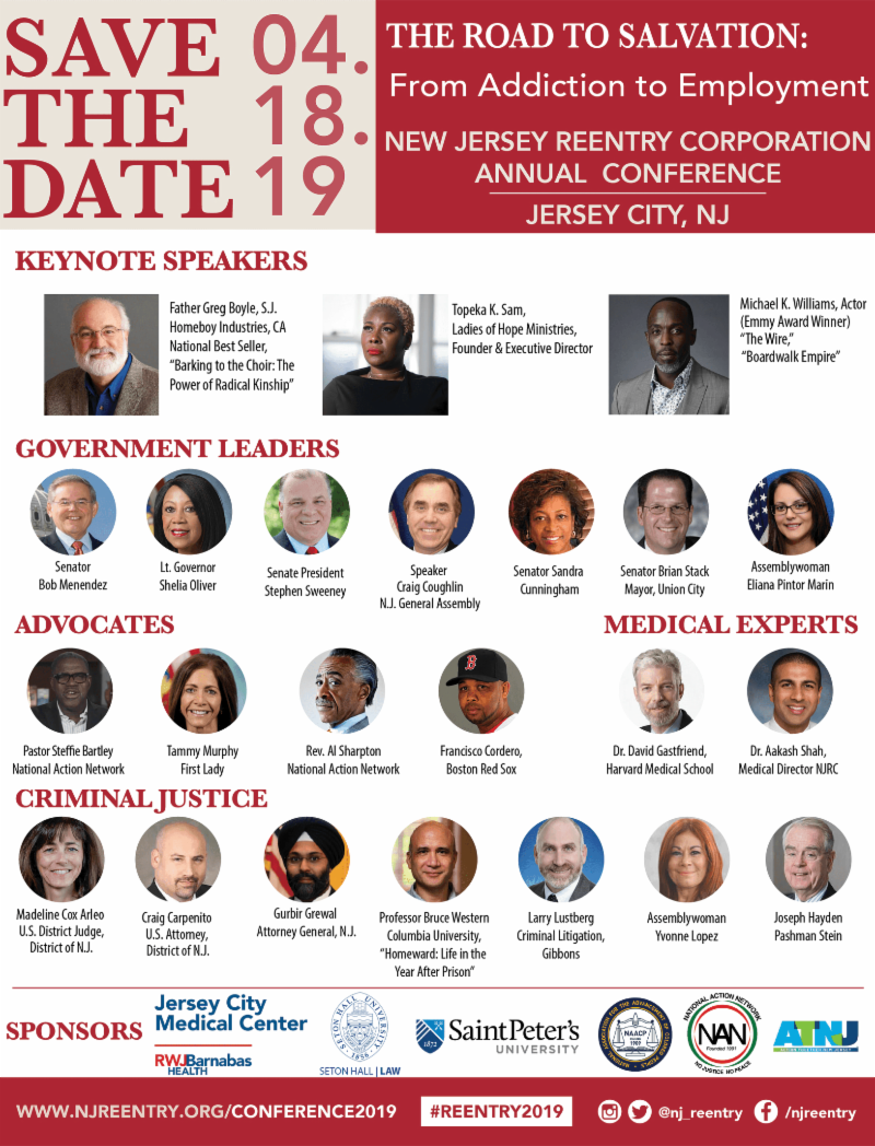2019 Annual Reentry Conference โ The Road to Salvation From Addiction