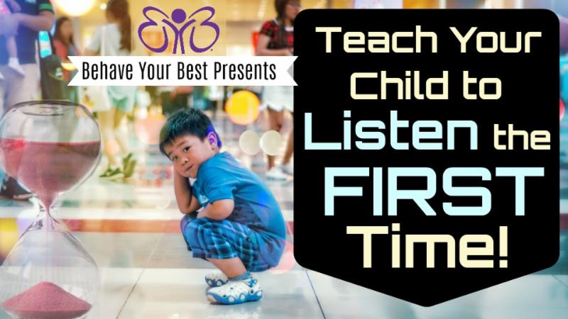Teach Your Child To Listen The First Time Video Ondemand