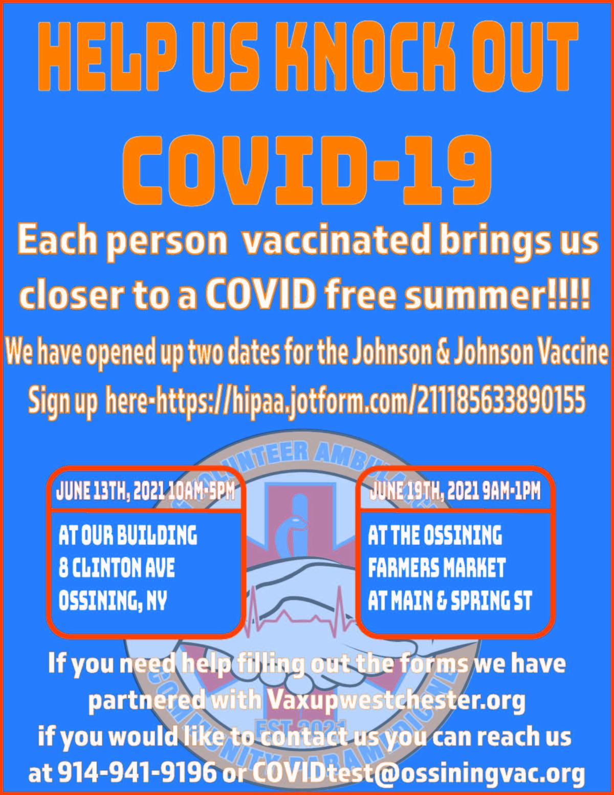 OSSINING WEEKLY WEB BLAST 6102021