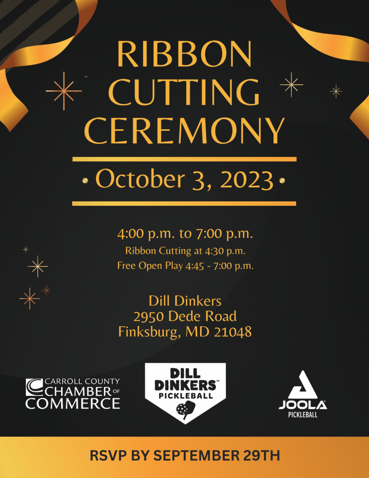 Ribbon Cutting Celebration for Dill Dinkers in Finksburg, MD