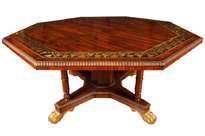 English Regency Octagonal Centre Table