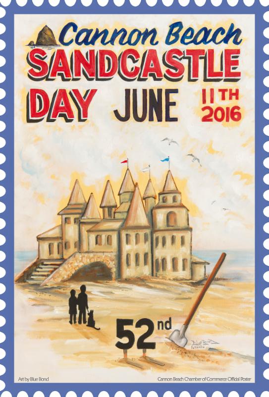 Building Fun Cannon Beach Sandcastle Contest