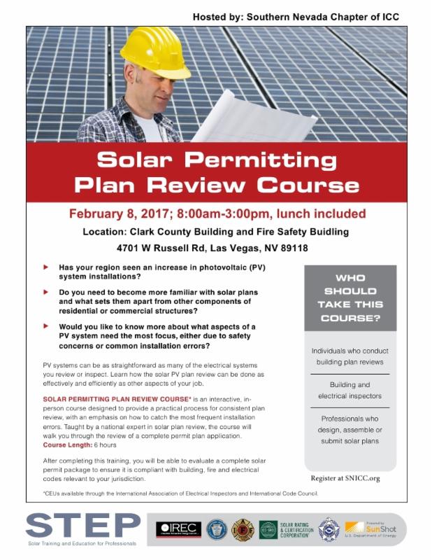 Solar Permitting Plan Review
