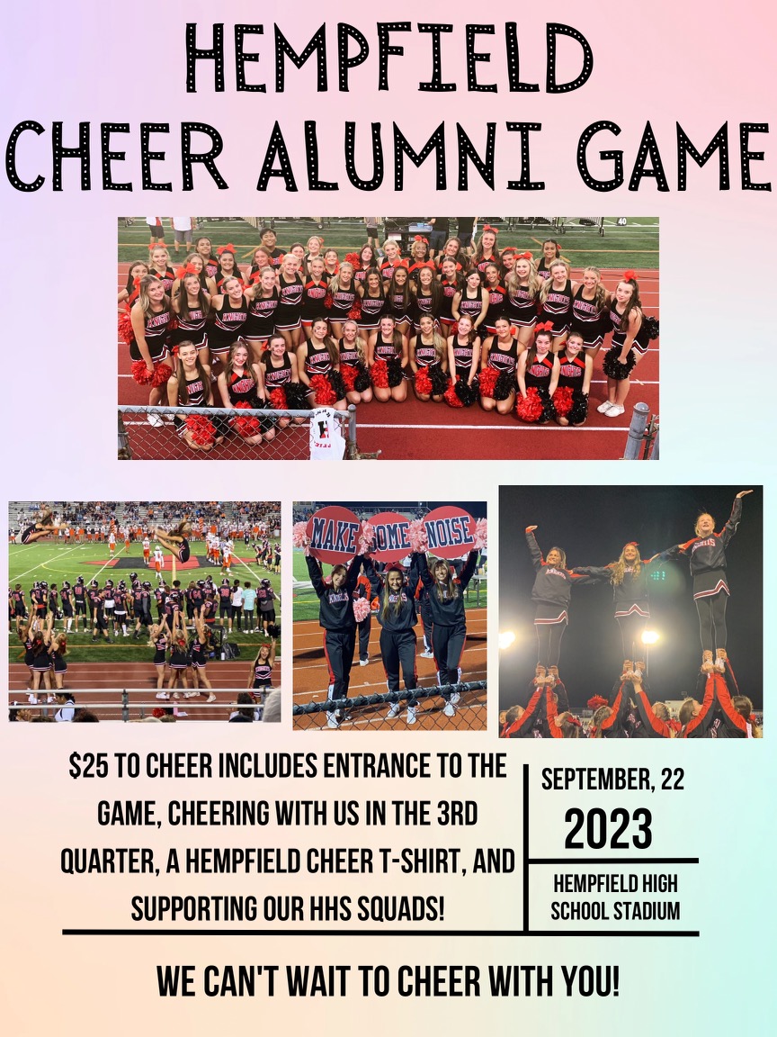 Hempfield High School Cheerleading Alumni Game