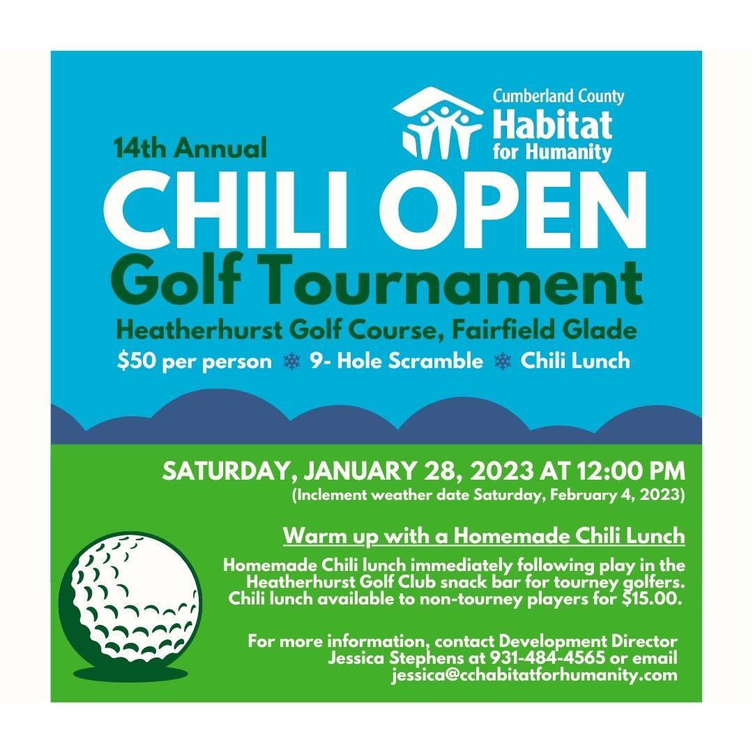 14th Annual Chili Open Golf Tournament