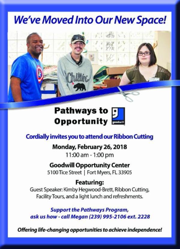 Goodwill Industries Pathways To Opportunity Open House