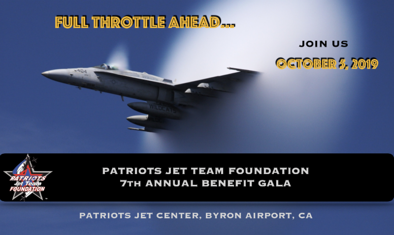 Full Throttle Ahead 2019 Patriots Jet Team Foundation Seventh Annual Gala