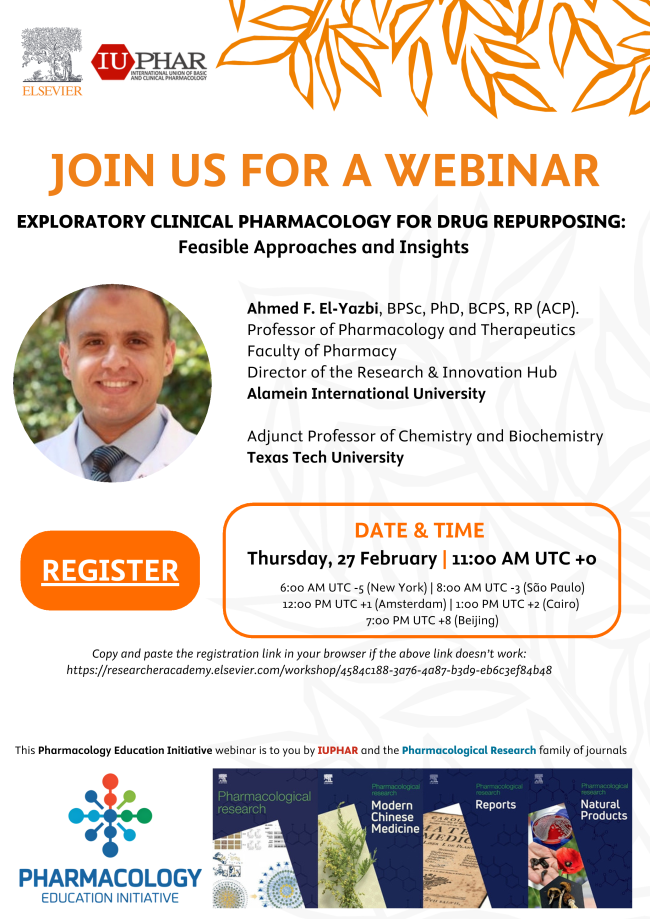 IUPHAR-Elsevier Webinar Feb 2025