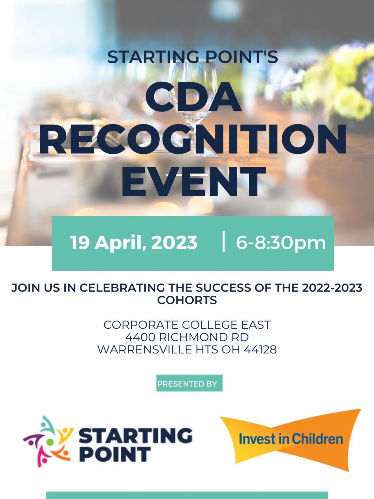 CDA Recognition Event 2023