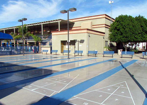 Shuffle Board courts