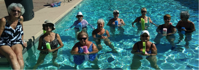 water aerobics club picture