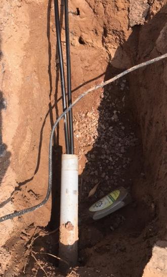underground wiring for cable