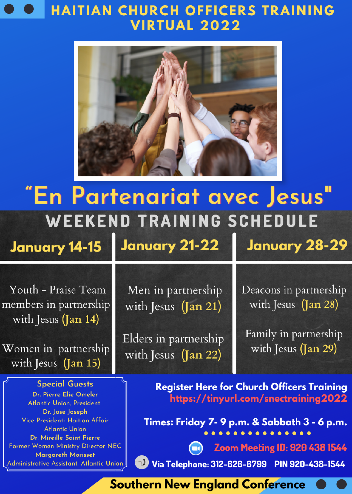 2025 Church Officers Training Southern New England Conference