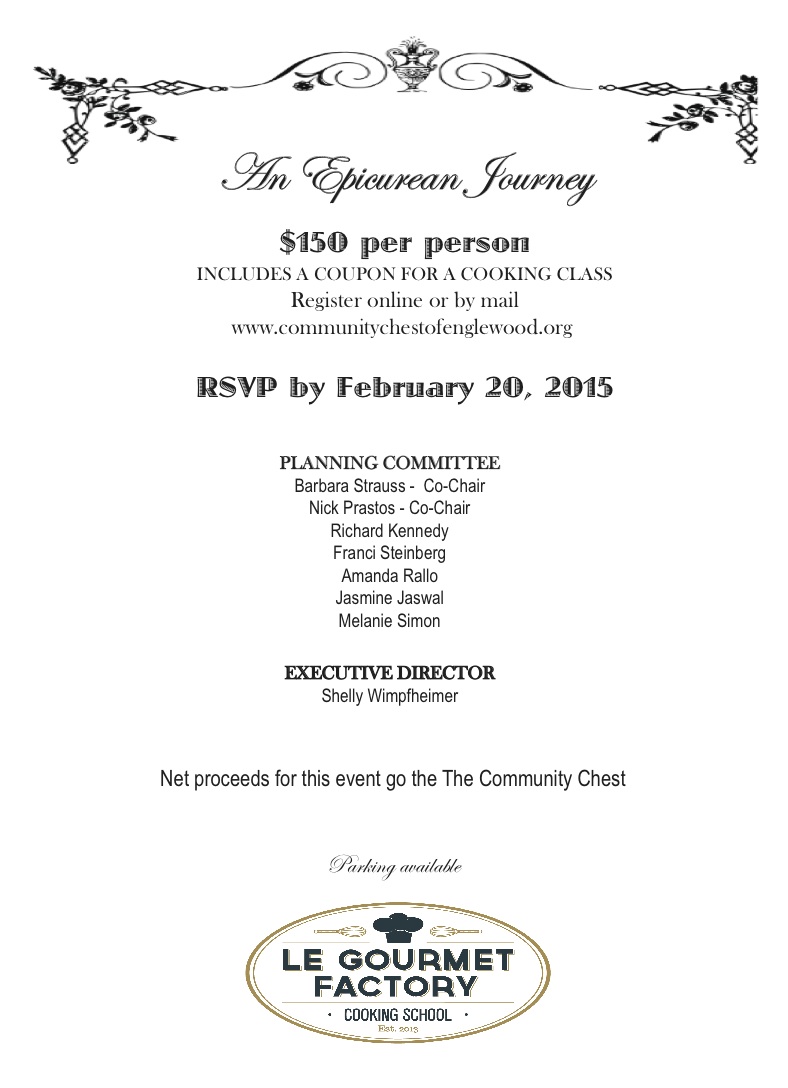 Eat Drink And Be Charitable An Epicurean Journey