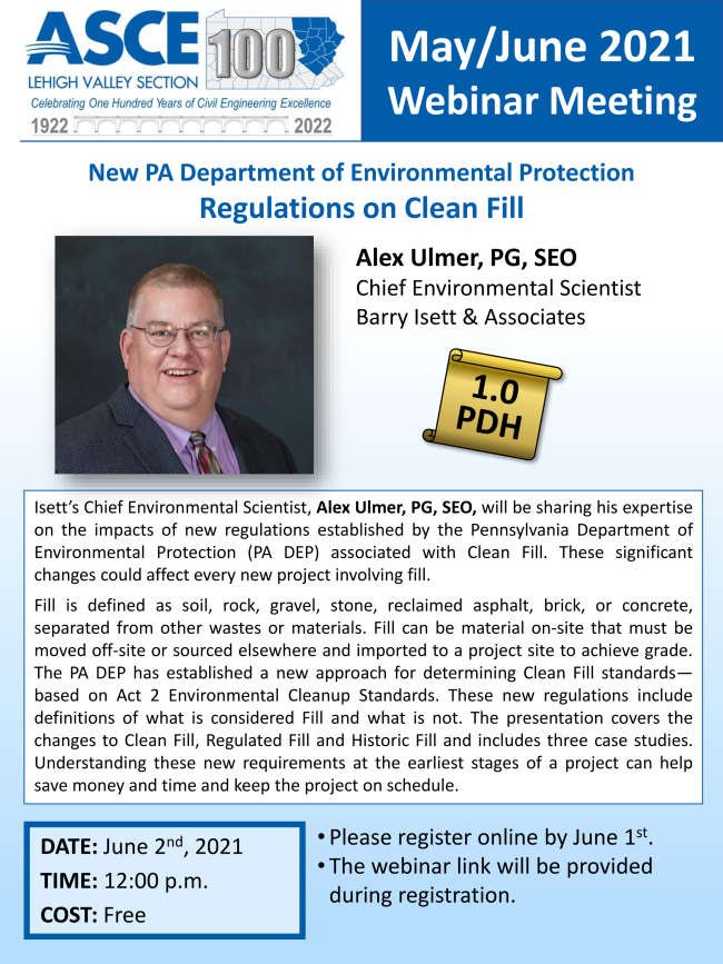 New PA Department of Environmental Protection Regulations on Clean Fill