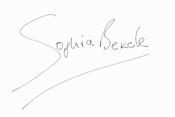 Sophia signature
