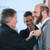 Ted Hewitt_ Kristy Duncan et Erik Snowberg