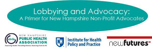 Lobbying And Advocacy A Primer For New Hampshire Non Profit Advocates