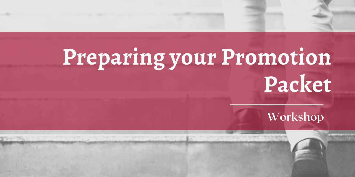 How To Get Promotion Packet? , PROMOTION ELIGIBILITY CHECKLIST – FTTQY
