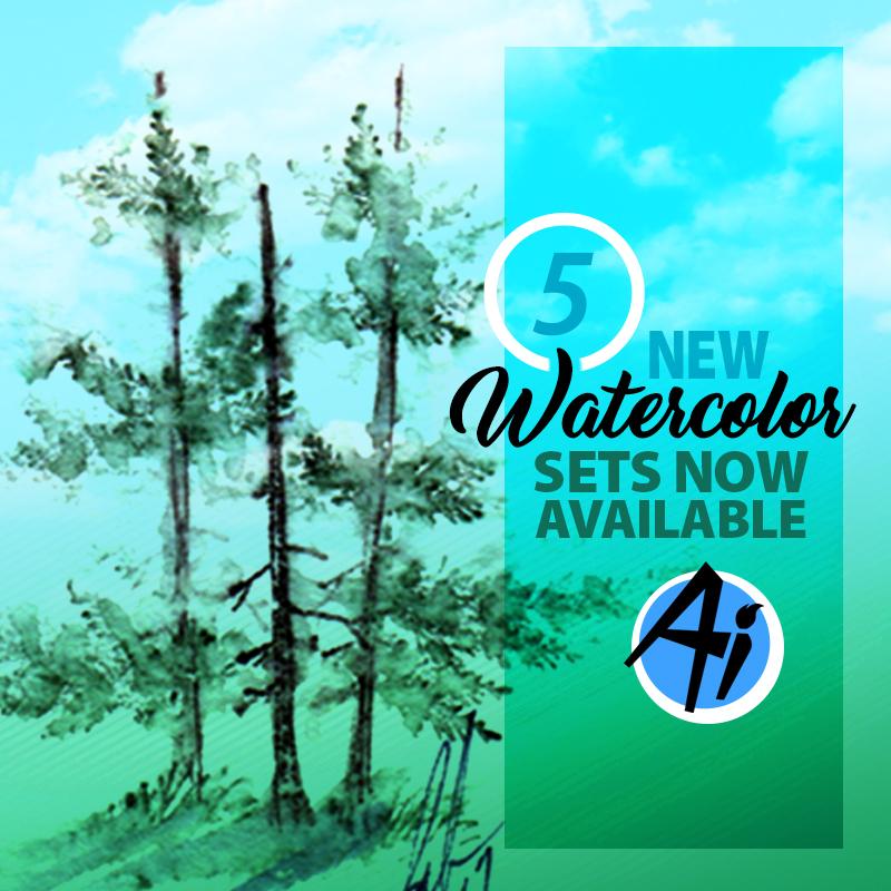 New Watercolor Sets