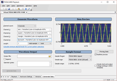 PXDAC4800 Playback Scope Application PXDAC4800 Playback Scope Application