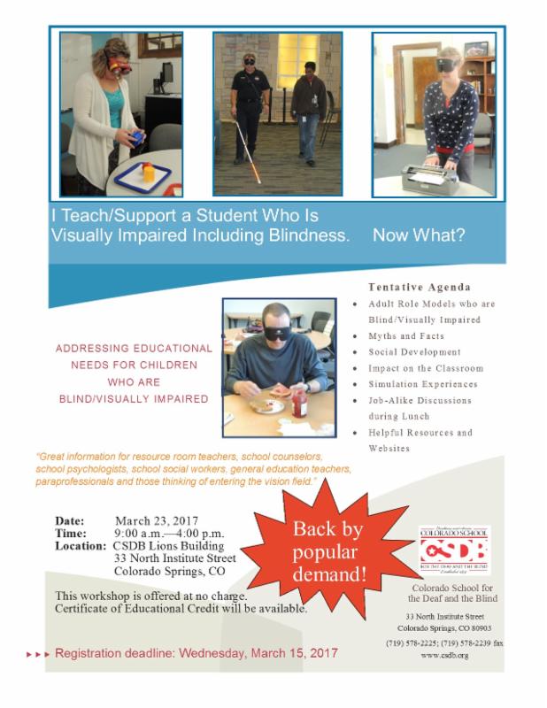 Visual Impairment Including Blindness 101March 2017