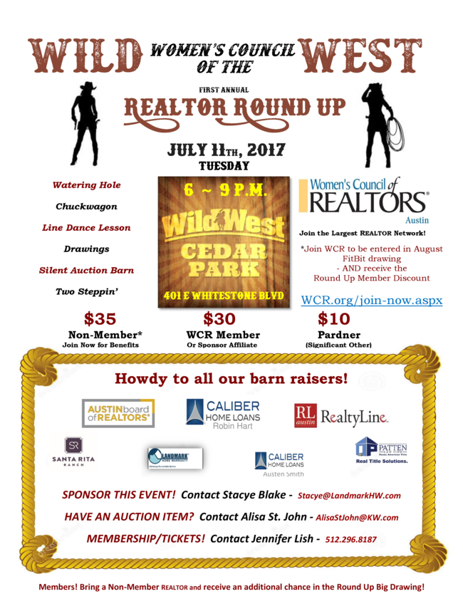 Wild Women S Council Of The West Realtor Round Up
