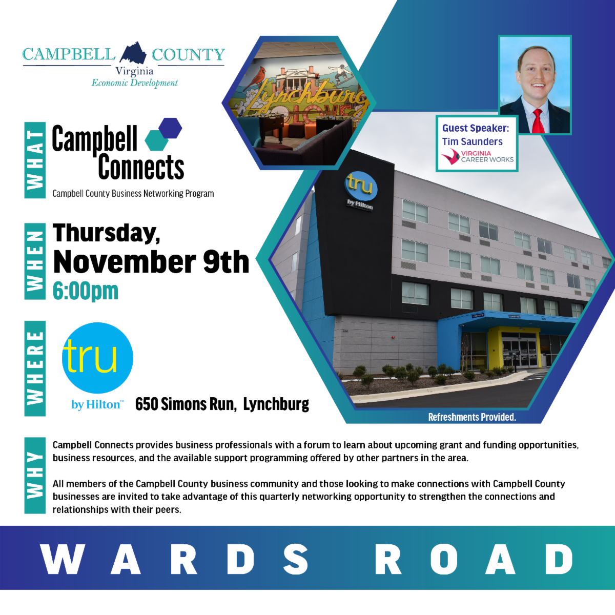 Grow Your Network at the Campbell Connects Event in Ward Road Area