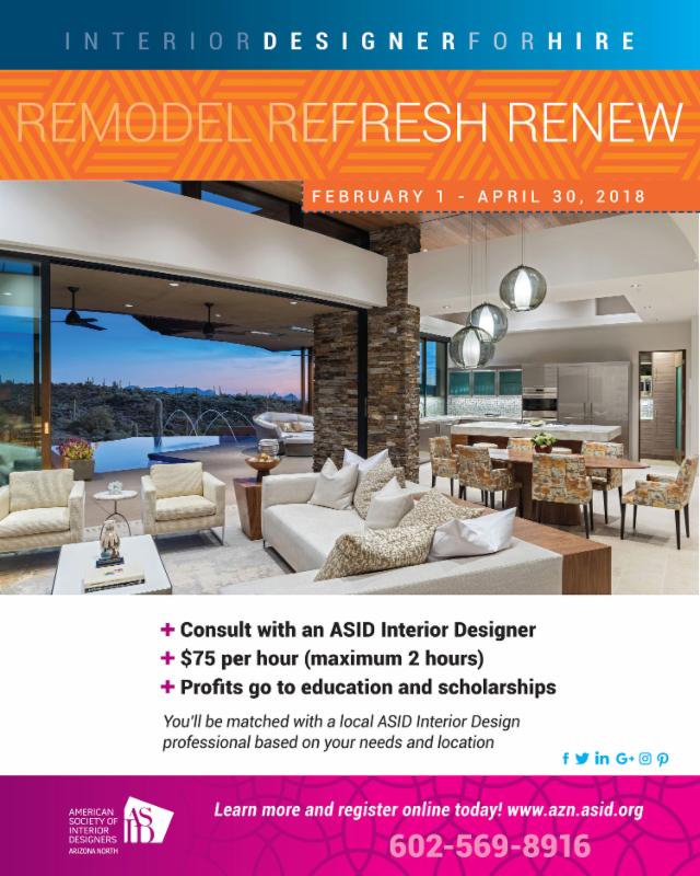2018 Interior Designer For Hire Customer Registration