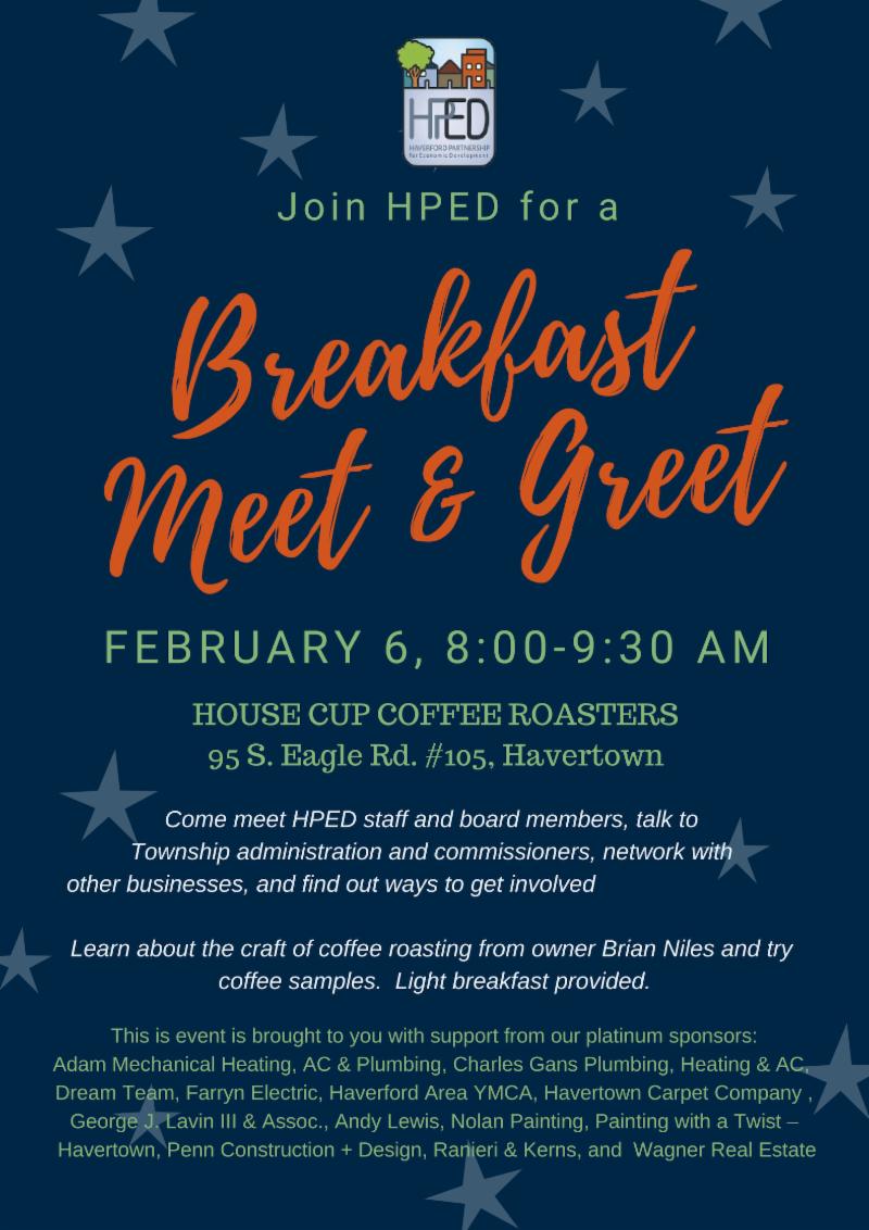 Business Breakfast Meet Greet At House Cup Coffee Roasters