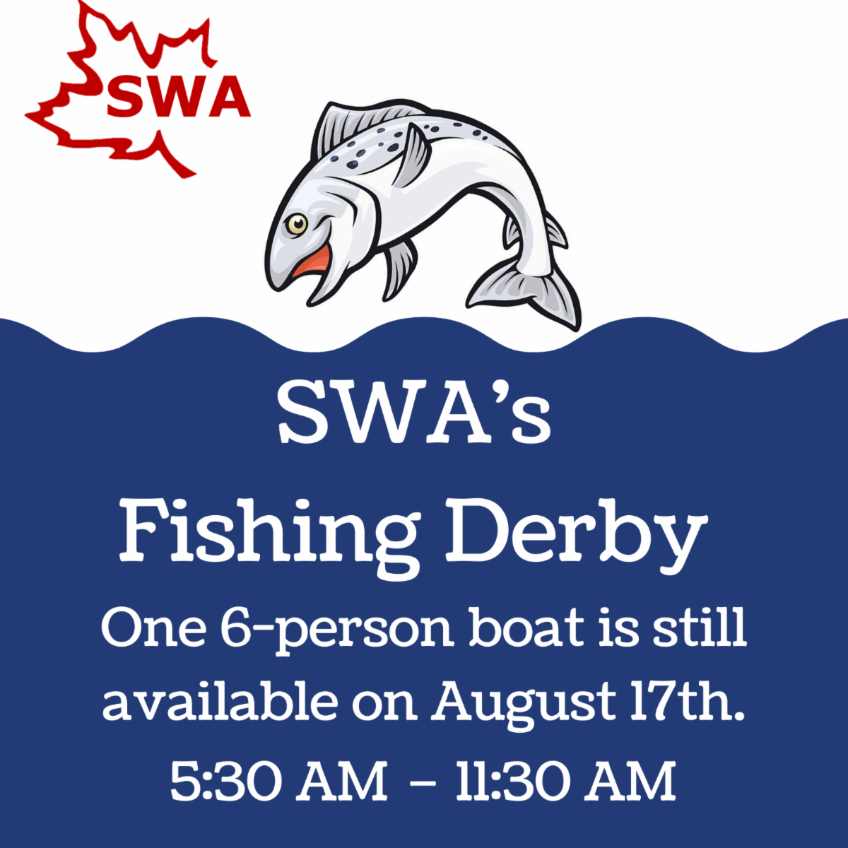 Sealant and Waterproofing Association Fishing Derby 2021