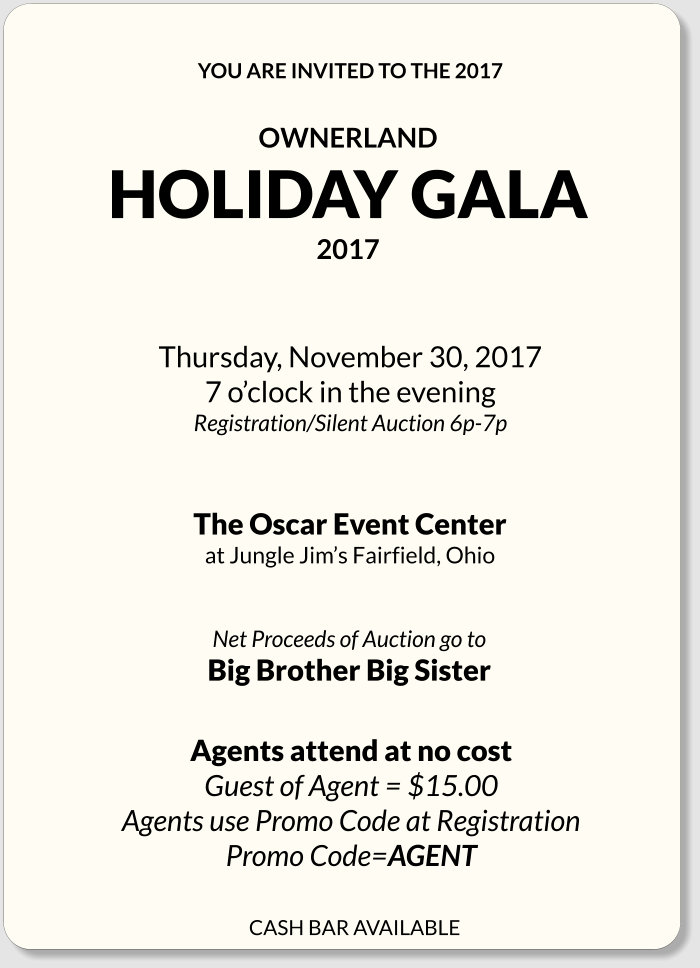 OwnerLand Holiday Gala 2017