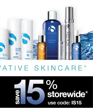 Featuring iS Clinical: Save 15% Storewide with code IS15 plus Free Shipping*
