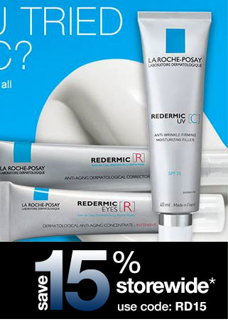 La Roche-Posay Redermic: Save 15% Storewide with code RD15 plus Free Shipping*