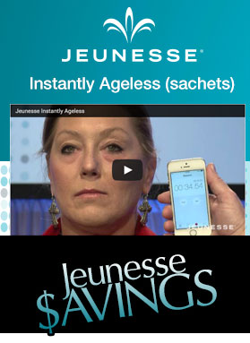 Jeunesse Instantly Ageless: Save 15% Storewide with code IA15 plus Free Shipping*